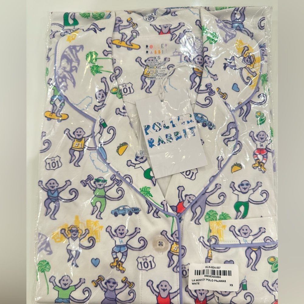 Roller Rabbit L.A polo Pajamas Set